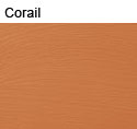 peinture chaux, teinte: corail