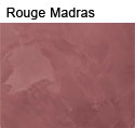 stuc, teinte:rouge madras