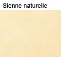 stuc, teinte:sienne naturelle