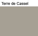 enduit à la chaux, teinte: Terre cassel