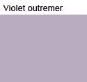 enduit à la chaux, teinte: Violet outremer